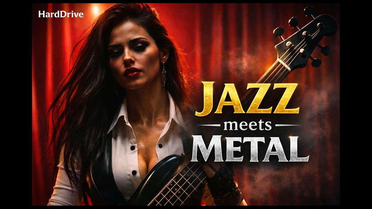 Through the Velvet Rift !! - Jazz Metal Fusion (AI Cinematic Music Video)