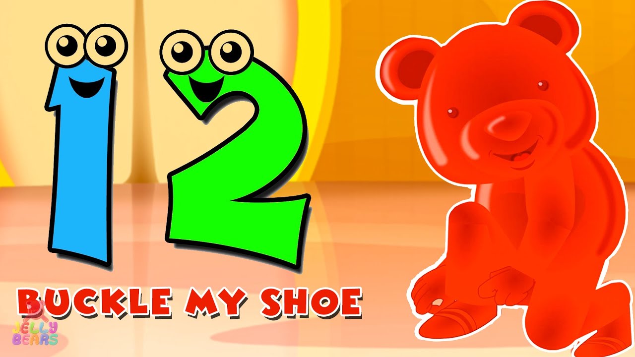 One Two Buckle My Shoe + More Songs & Rhymes for Kindergarten Kids by Jelly Bears