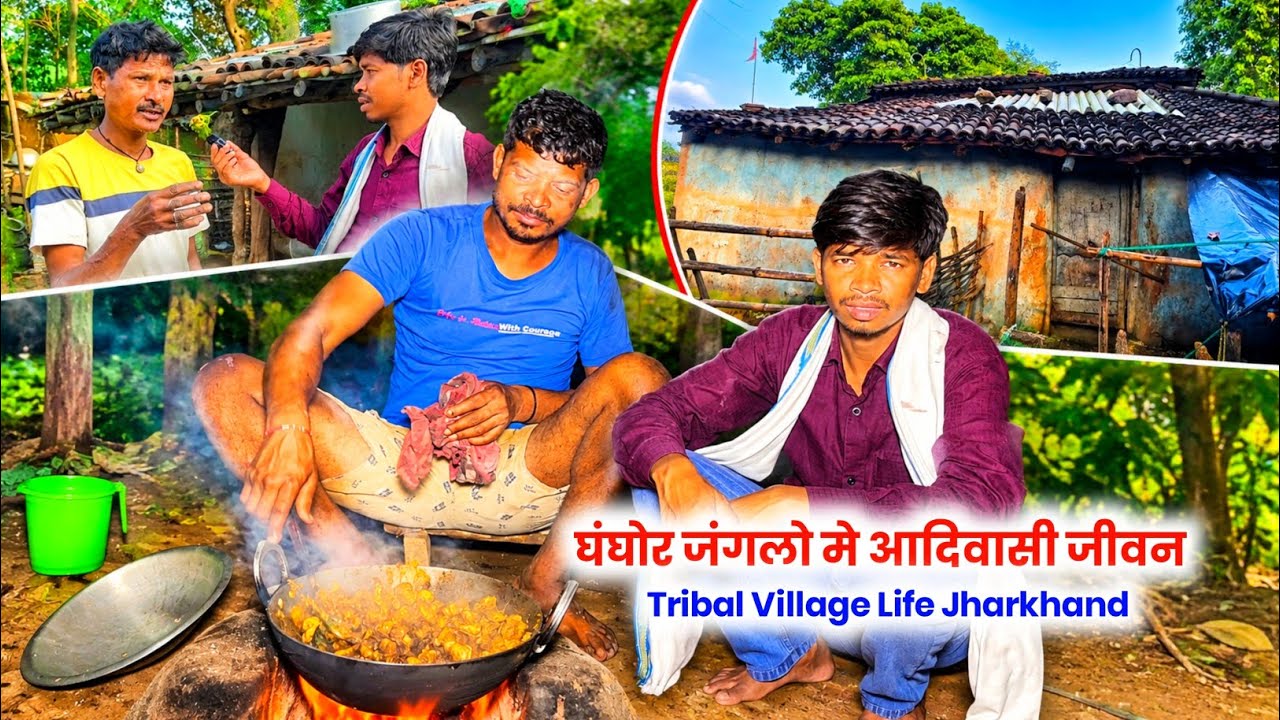 घंघोर जंगलो मे आदिवासी जीवन , ऐसी हालत में कैसे रहते हैं यहाँ के लोग | Jharkhand Tribal Village Life
