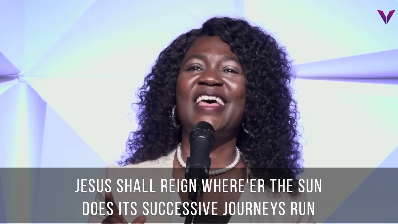 Jesus Shall Reign Where'er the Sun | HYMN & LYRICS | Rita Osei