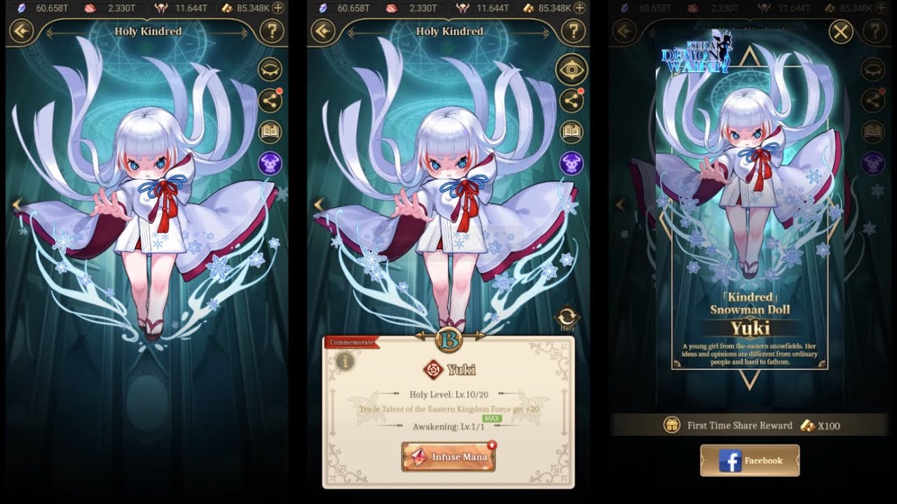 🔞Isekai Demon Waifu - Kindred Yuki #idwkindred #idwyuki #idwrelic