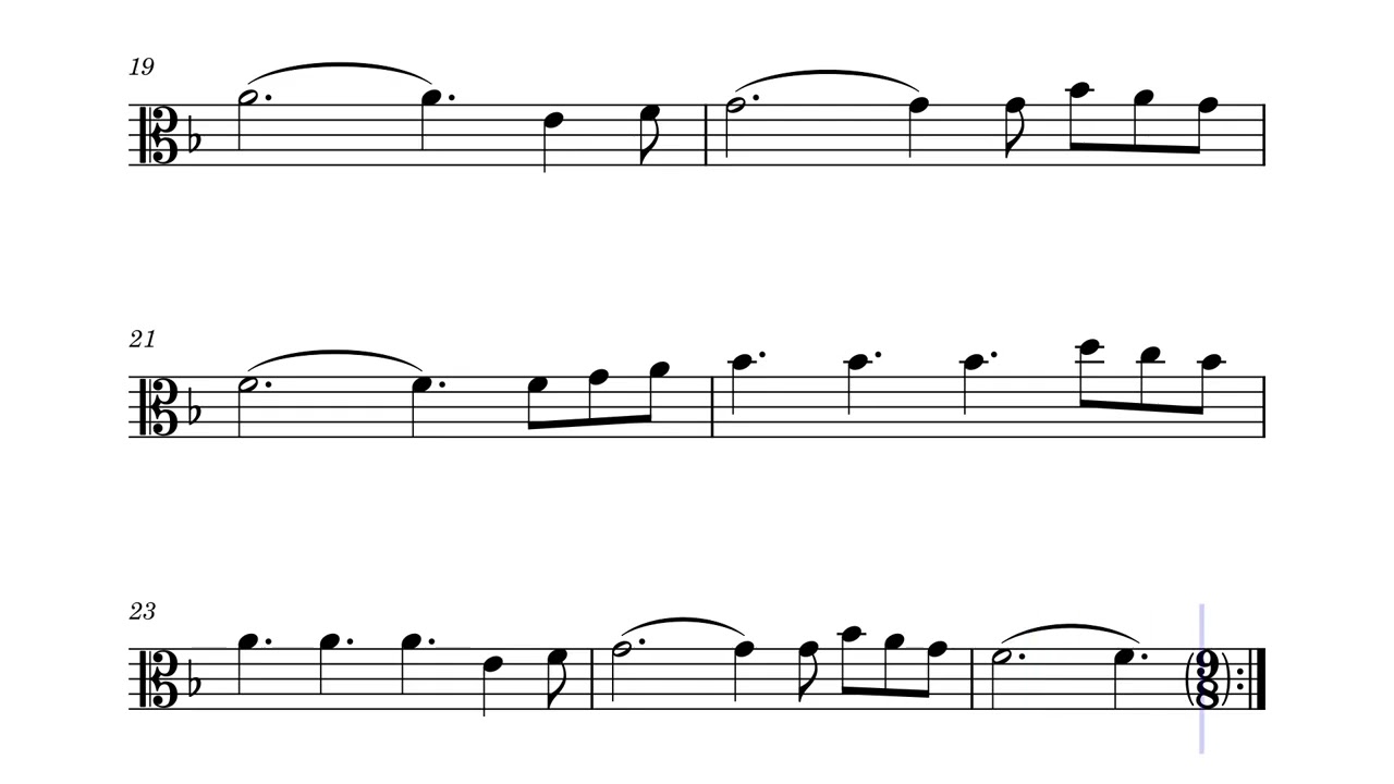 Himno#50 Baja el sol para Viola 🎻