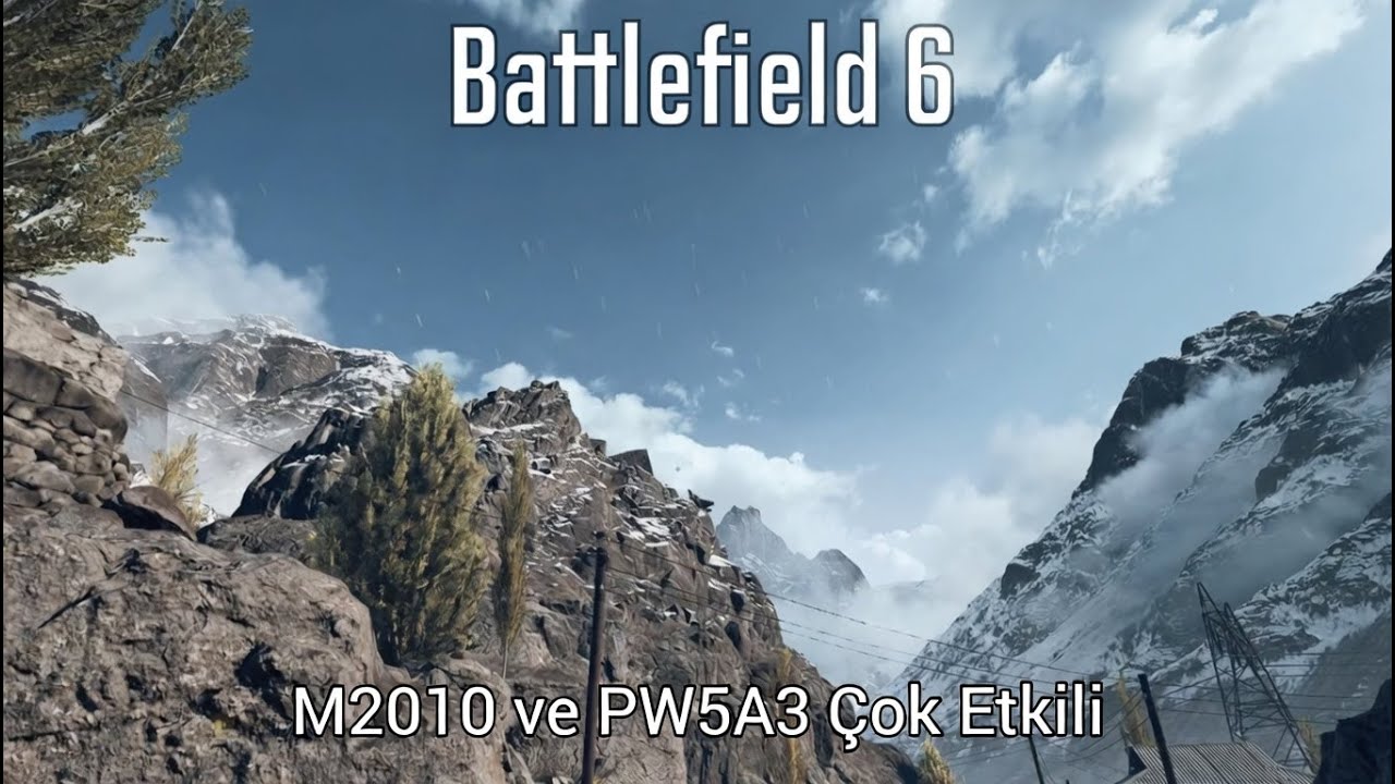 Battlefield 6 - Sniper / SMG kullanmayı sevmeye başladım 🤩