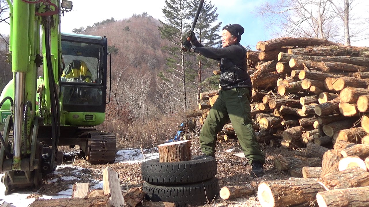 도끼질 달인 (도끼질 기술)