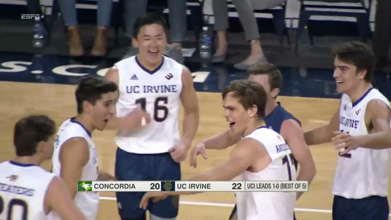 UC Irvine Men's Volleyball vs. Concordia || Highlights || 2/18/2022
