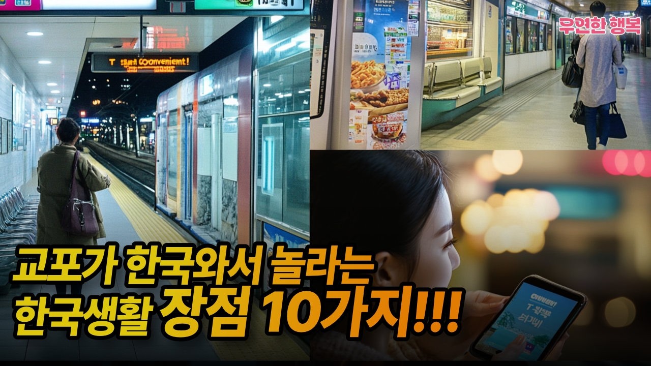 교포가 놀라는 한국 생활 장점 10가지!!