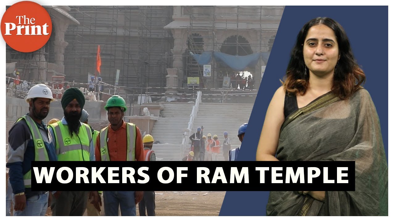 Workers racing against time: Long hours, double shifts, empty stomachs but Ram temple first