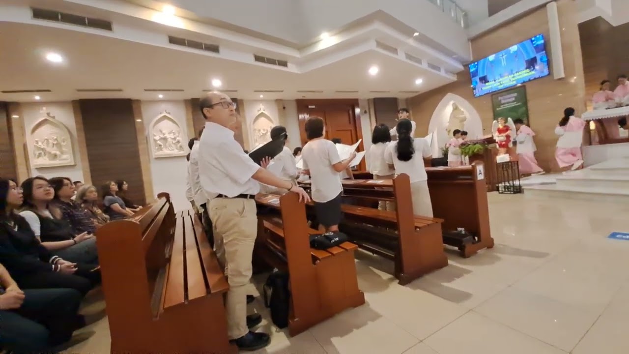 Misa Minggu PraPaskah ke-IV (2) @Gereja St Andreas KimTaeGon, Paroki Puspa Gading, Jskarta.15-3-2026