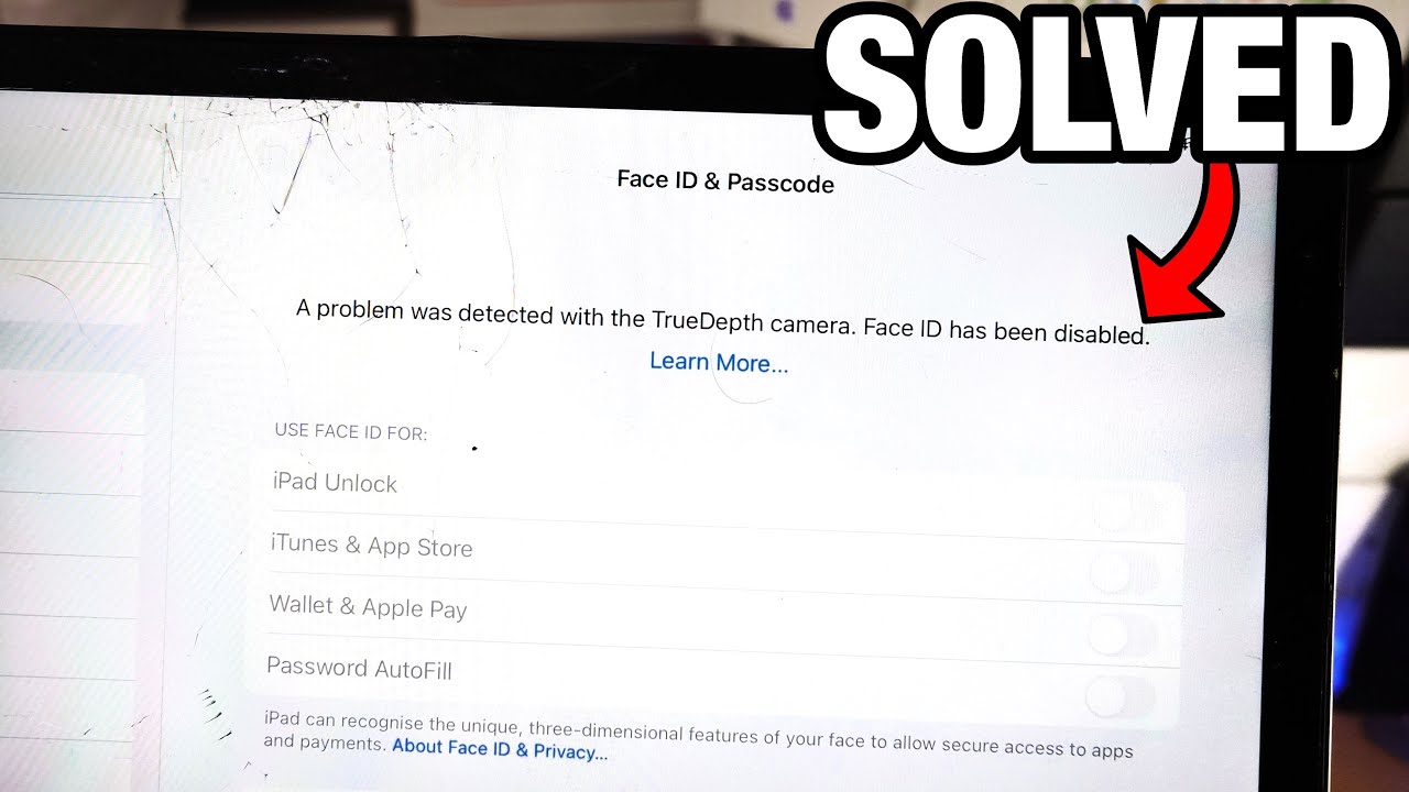 Face ID на iPad Pro НЕ РАБОТАЕТ? [РЕШЕНО]