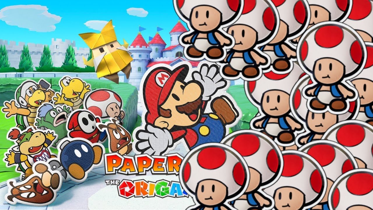 [YTP] You guessed it, a Toad. (Paper Mario the Origami King)