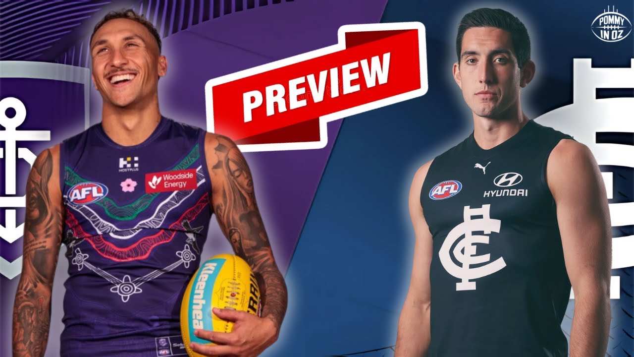 Fremantle v Carlton Preview AFL Rd 21 | Backs to the Wall Blues or Dockers Fortress?