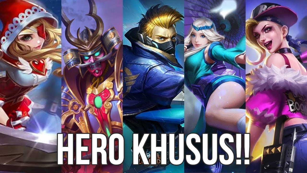5 HERO MOBILE LEGENDS YANG HANYA BISA DIMAINKAN OLEH ORANG TERTENTU