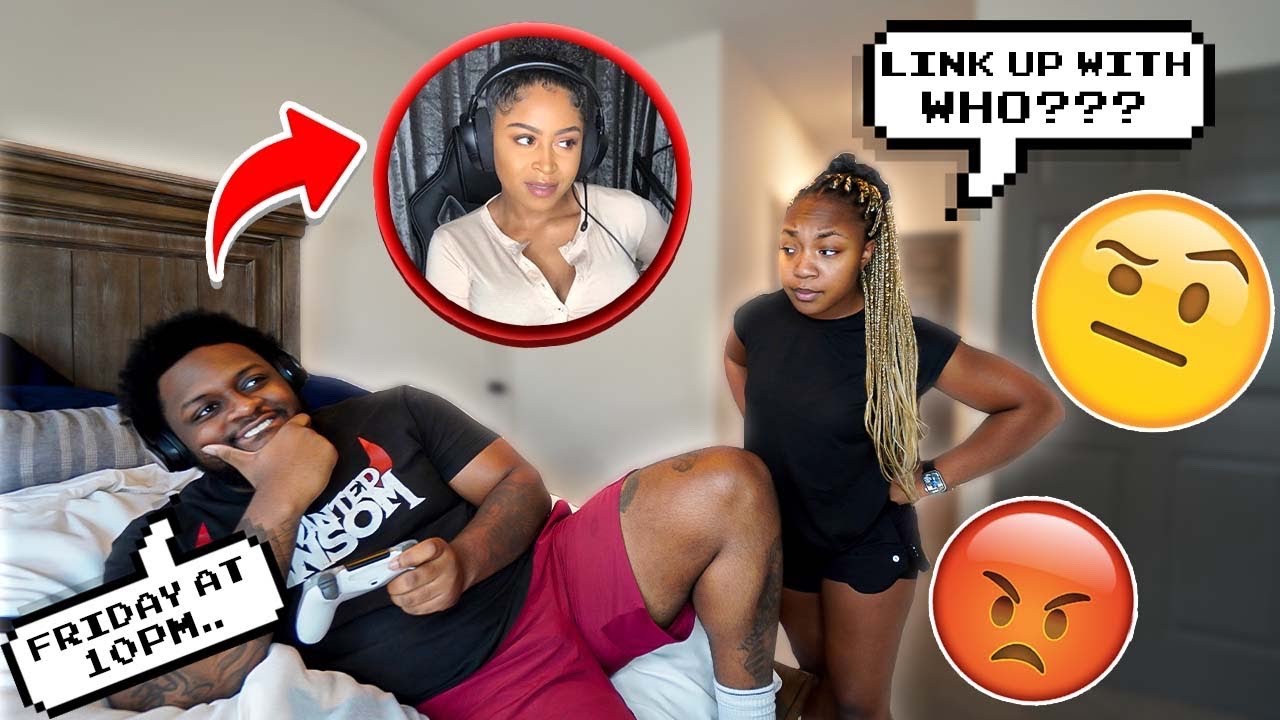 MAKING PLANS TO MEET UP WITH A GIRL GAMER TO SEE HOW MY GIRLFRIEND REACTS.. *SHE WENT CRAZY*