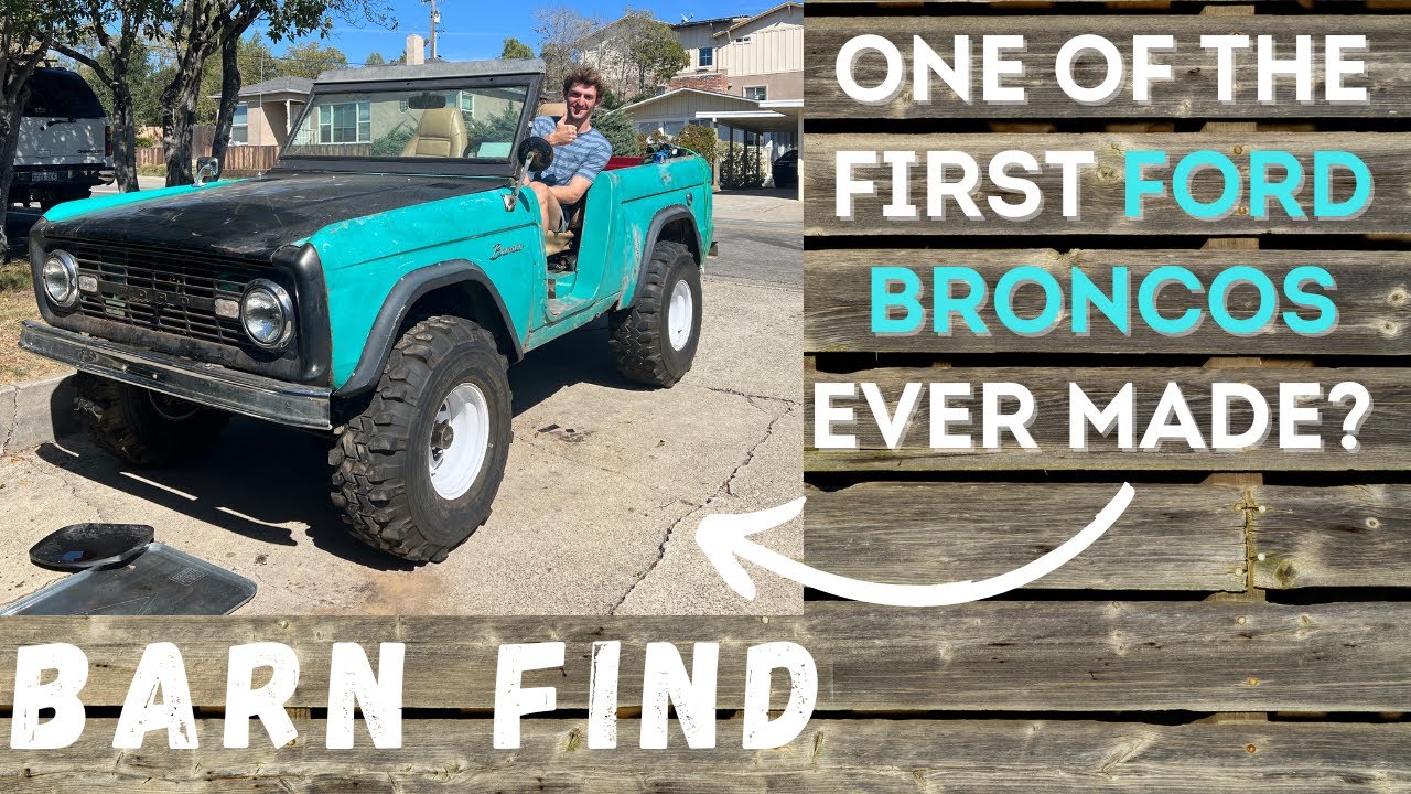 I found the Rarest Early Ford Bronco in Existence - Bronco Restoration Part 1