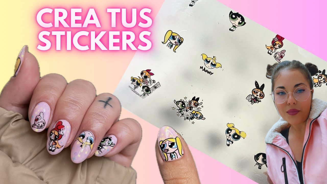 Cómo hacer stickers caseros 🩷 DIY