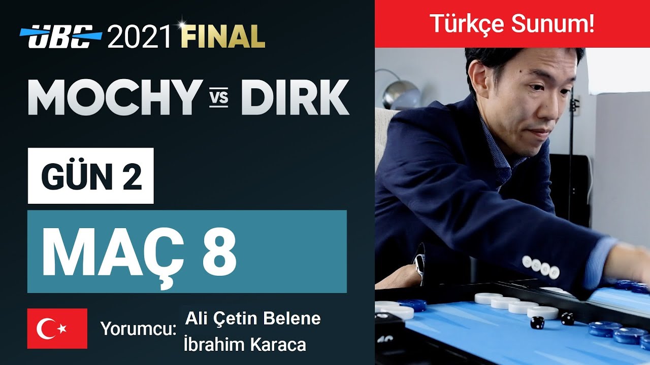 UBC 2021 Final: MOCHY vs DIRK (Match 8) Backgammon