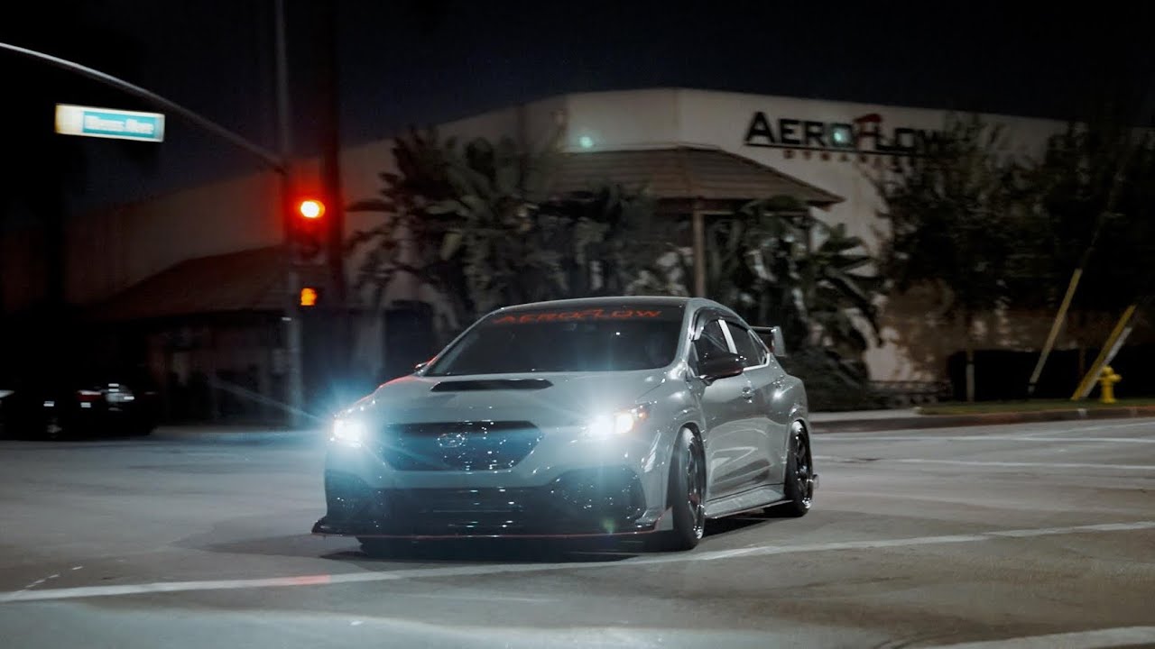 2022 Subaru WRX Night Drive | Los Angeles California