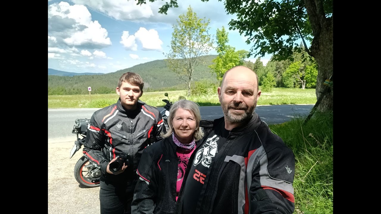Nádherná Šumava na motorce