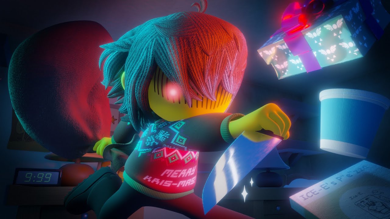 Kris's Secret Santa [Deltarune 3D Animation]
