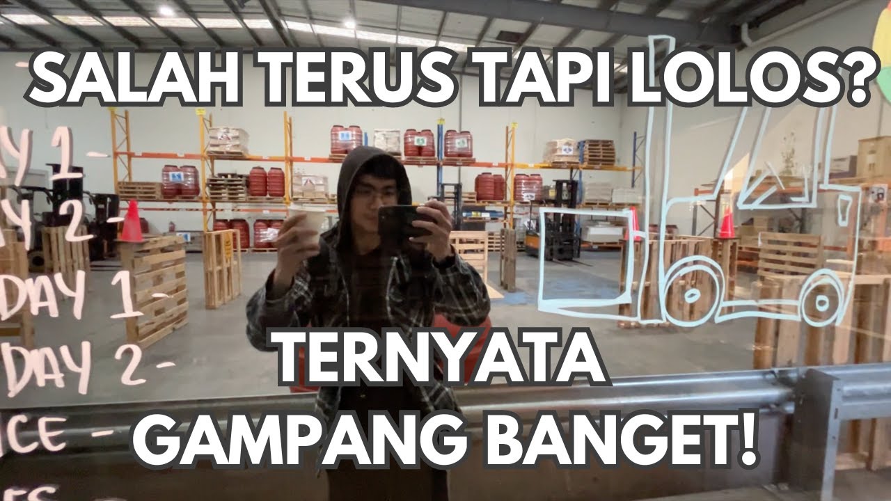 PROSES AMBIL LISENSI FORKLIFT DI AUSTRALIA