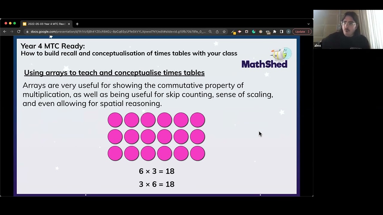 Year 4 MTC Ready: How to build recall and conceptualisation of times tables with your class.
