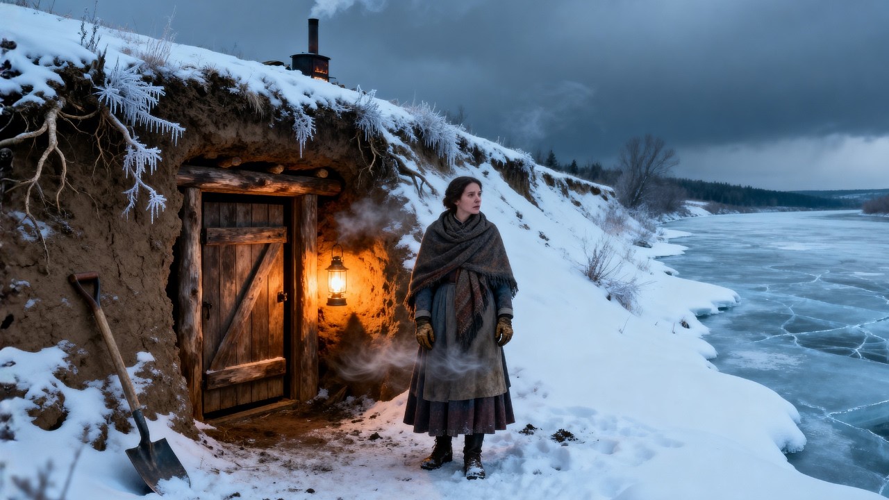 Abandoned at 18, She Dug a Home Into the Riverbank — It Kept Her Warm When Others Froze