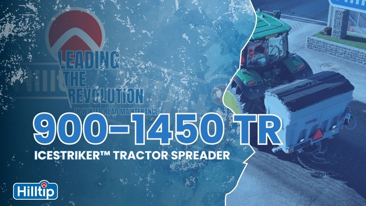 Hilltip IceStriker&trade; 900-1450 TR Tractor Spreaders - Liquid Combi Spreader