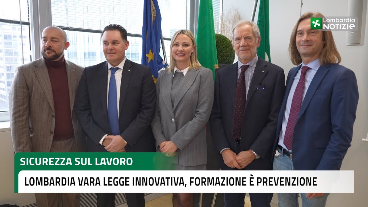 Sicurezza sul lavoro: Lombardia vara legge innovativa, formazione è prevenzione