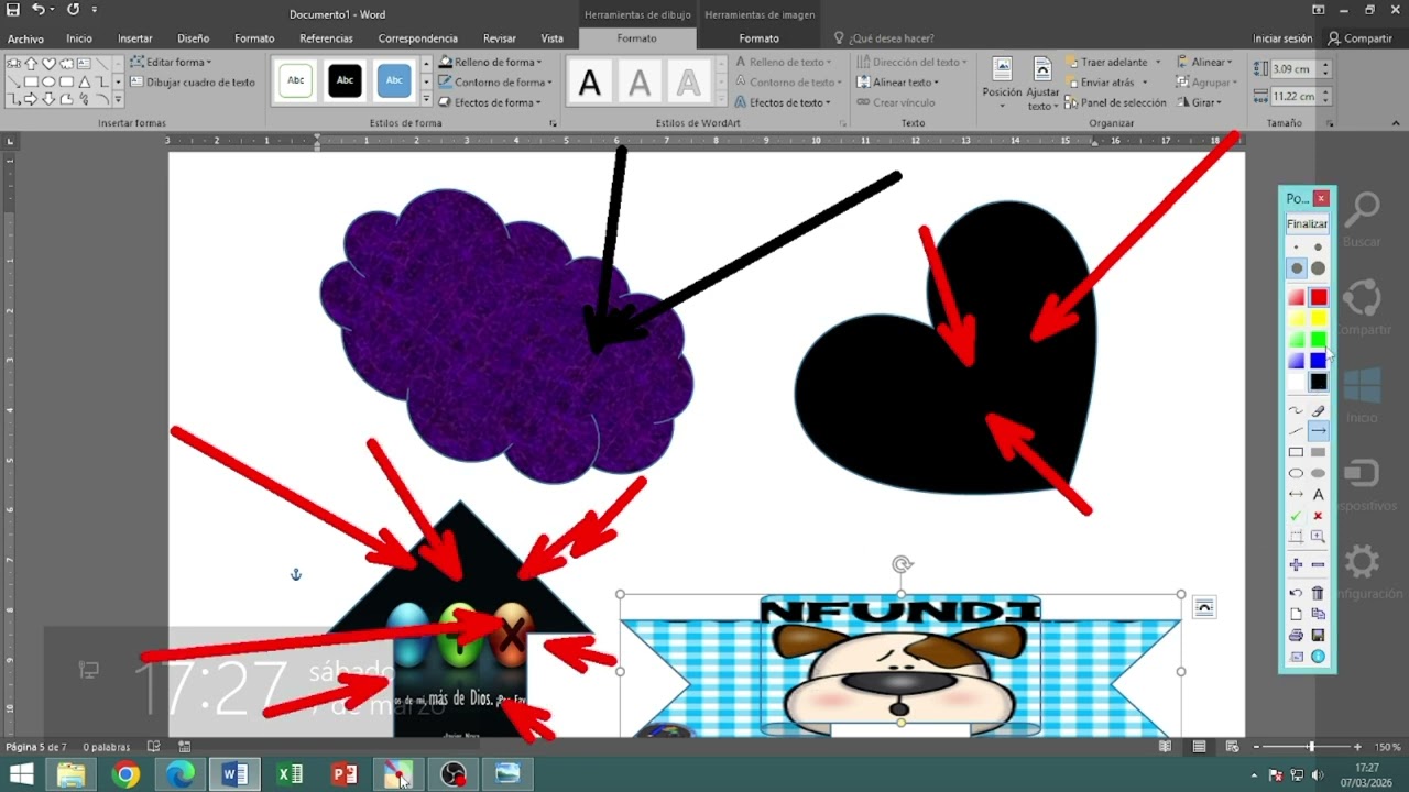 005 FORMAS Y TEXTOS WORDART