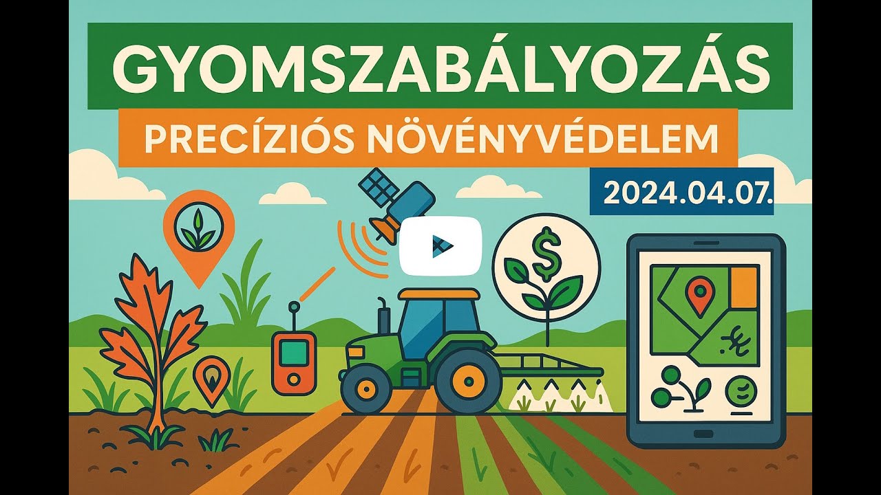 Preciziós növényvédelem: Kazinczy Szilveszter - iskolanépszerűsítő előadás - 2025-04-07