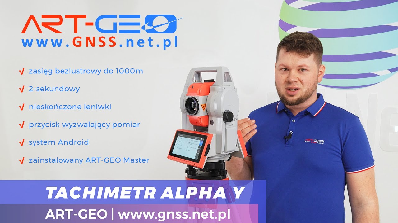 Alpha Y - łatwy w użyciu i przyjazny tachimetr z androidem i Masterem, który polubisz w swojej pracy