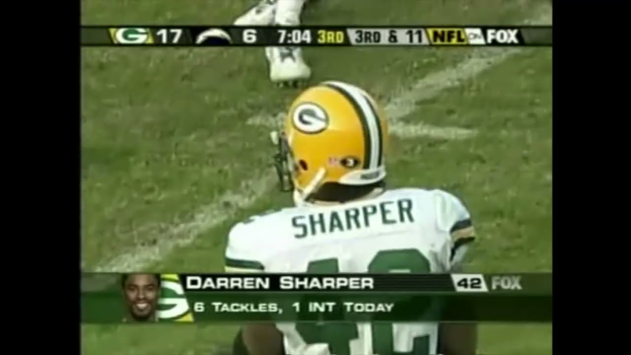 Green Bay Packers at San Diego Chargers December 14, 2003 Week 15 2nd Half