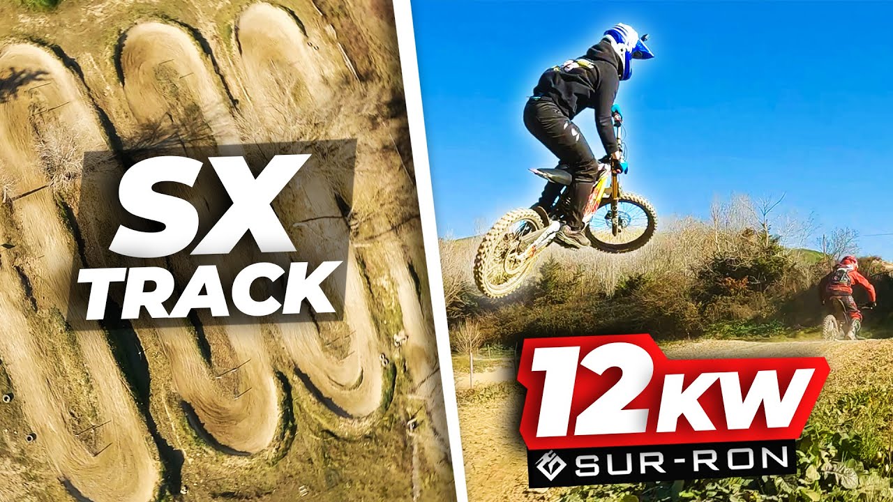 SURRON LIGHT BEE : 12KW SUR UN CIRCUIT DE SUPERCROSS (avec plein de riders !)