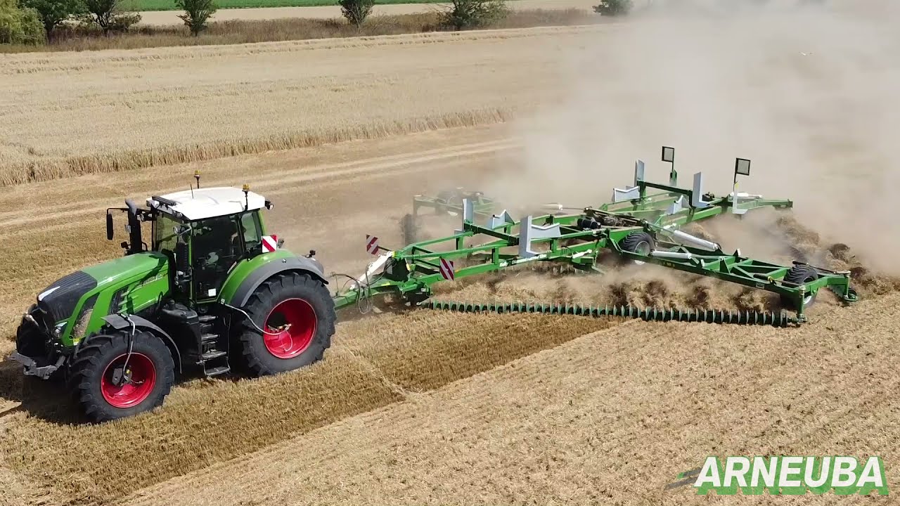 Kelly Kettenegge im Einsatz | Stoppelsturz | Arneuba Landtechnik