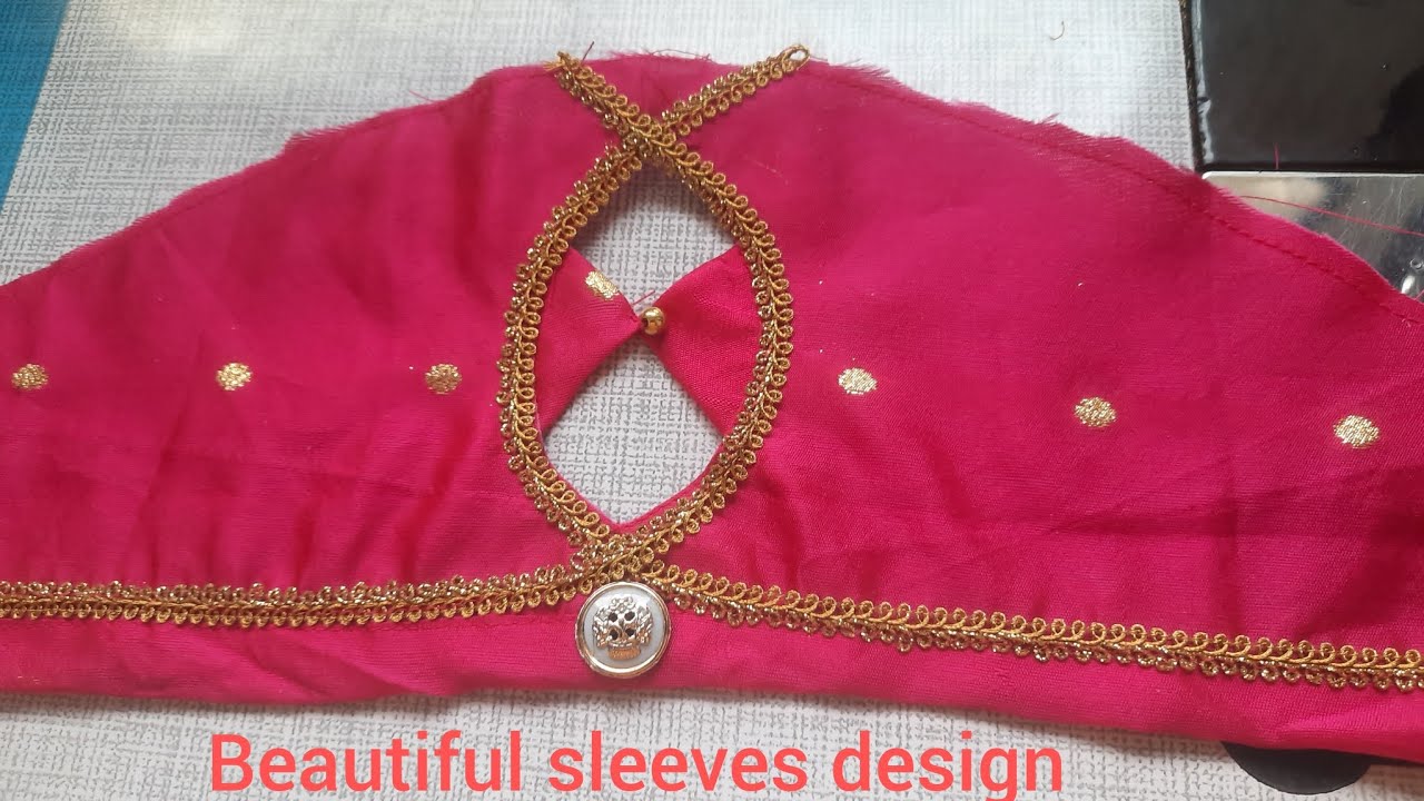Beautiful trending sleeves design 🌺 