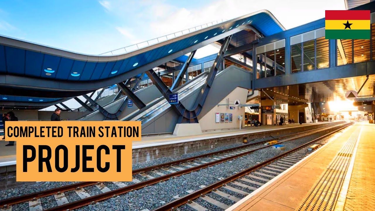 Afienya Train Station A Vital Part of the Tema-Mpakadan Railway Project Completed