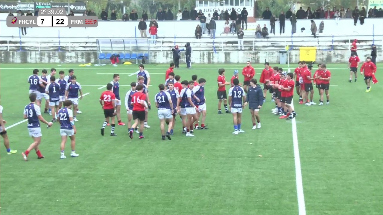 FRCYL VS Federación Rugby Madrid | Rugby Sub 18