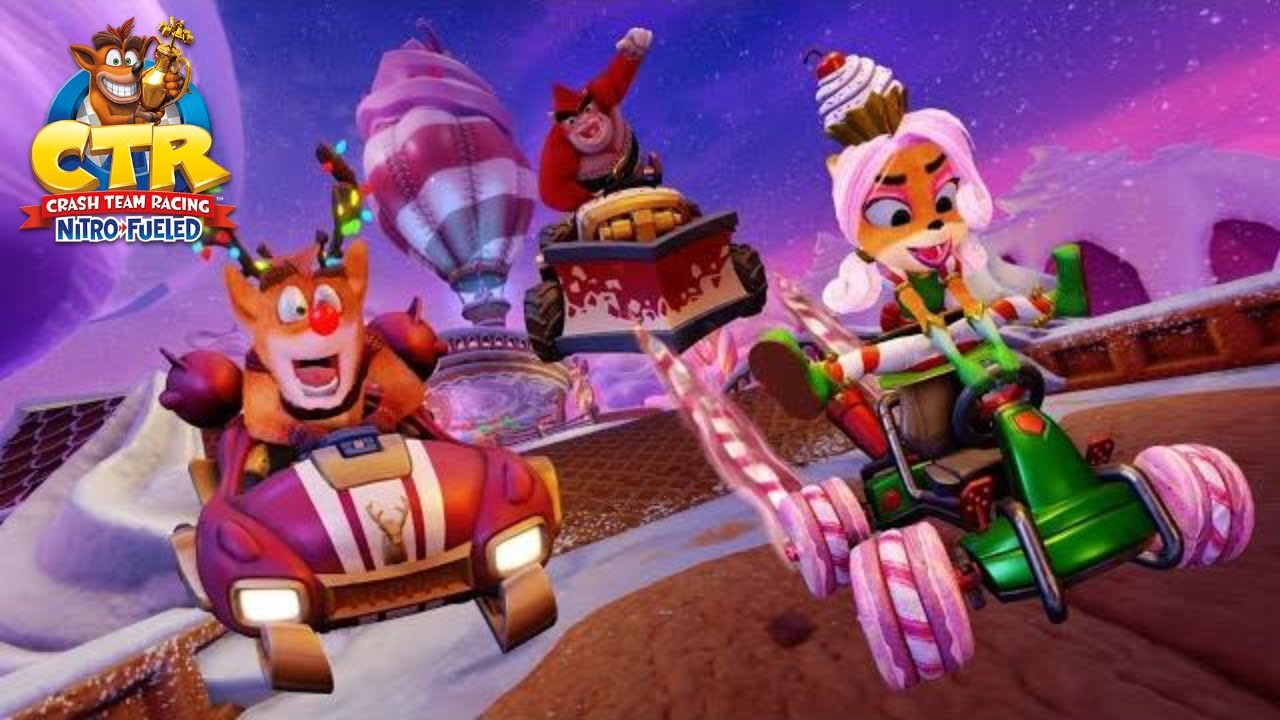 Crash Team Racing Nitro Fueled - Gingerbread Joyride Shortcuts