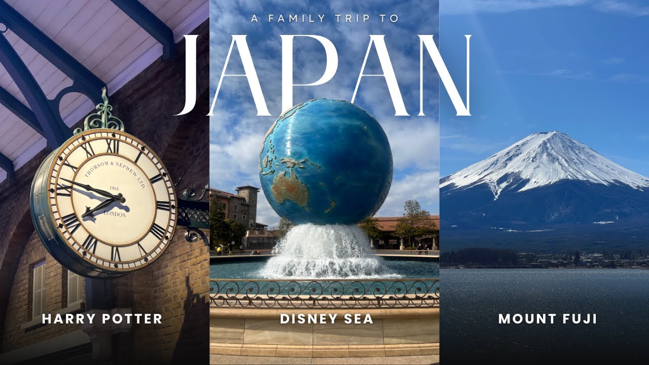 So Many Firsts in Japan 🇯🇵 Mt. Fuji, Harry Potter & Disney Sea | Angelgrace America