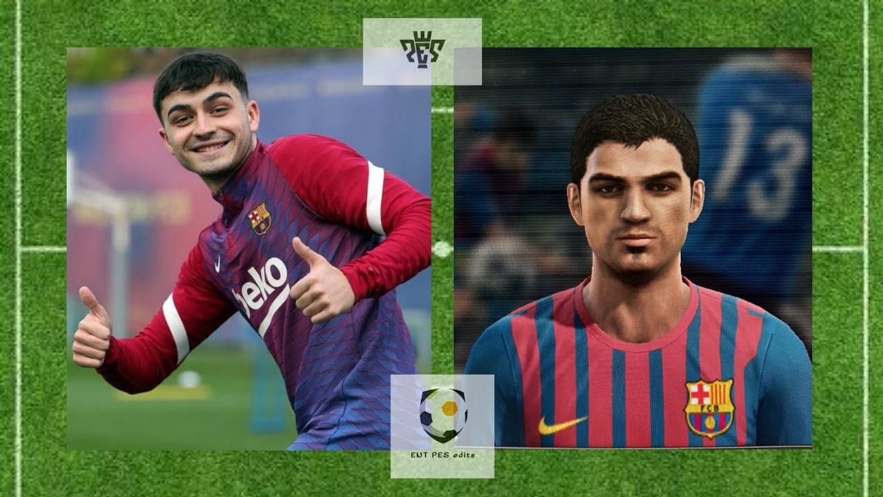 Pedri 🇪🇦 / FACE / PES2013 (internal editor)