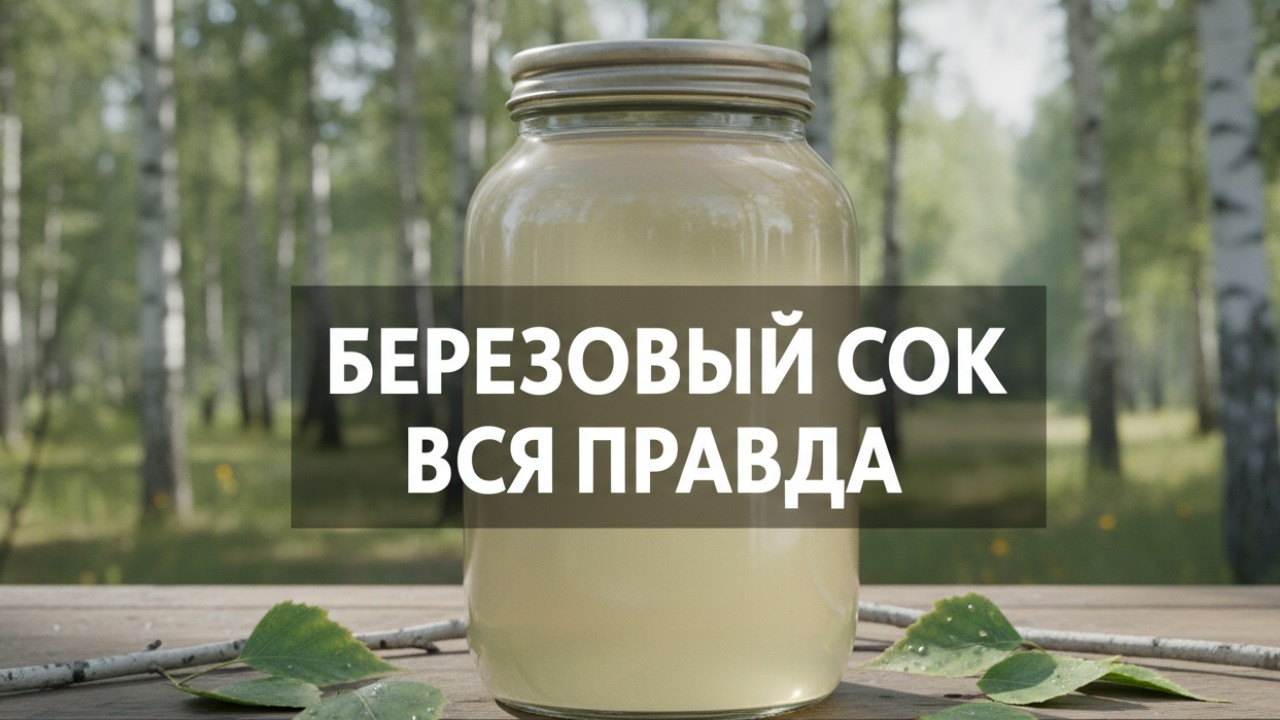 Березовый сок вся правда