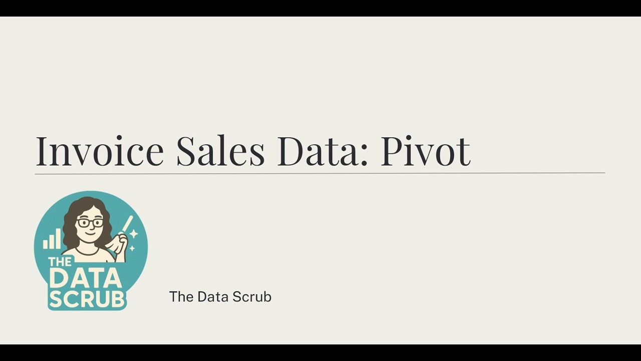 Step-by-Step Excel Sales Data Analysis (Invoice Data + Pivot Tables)
