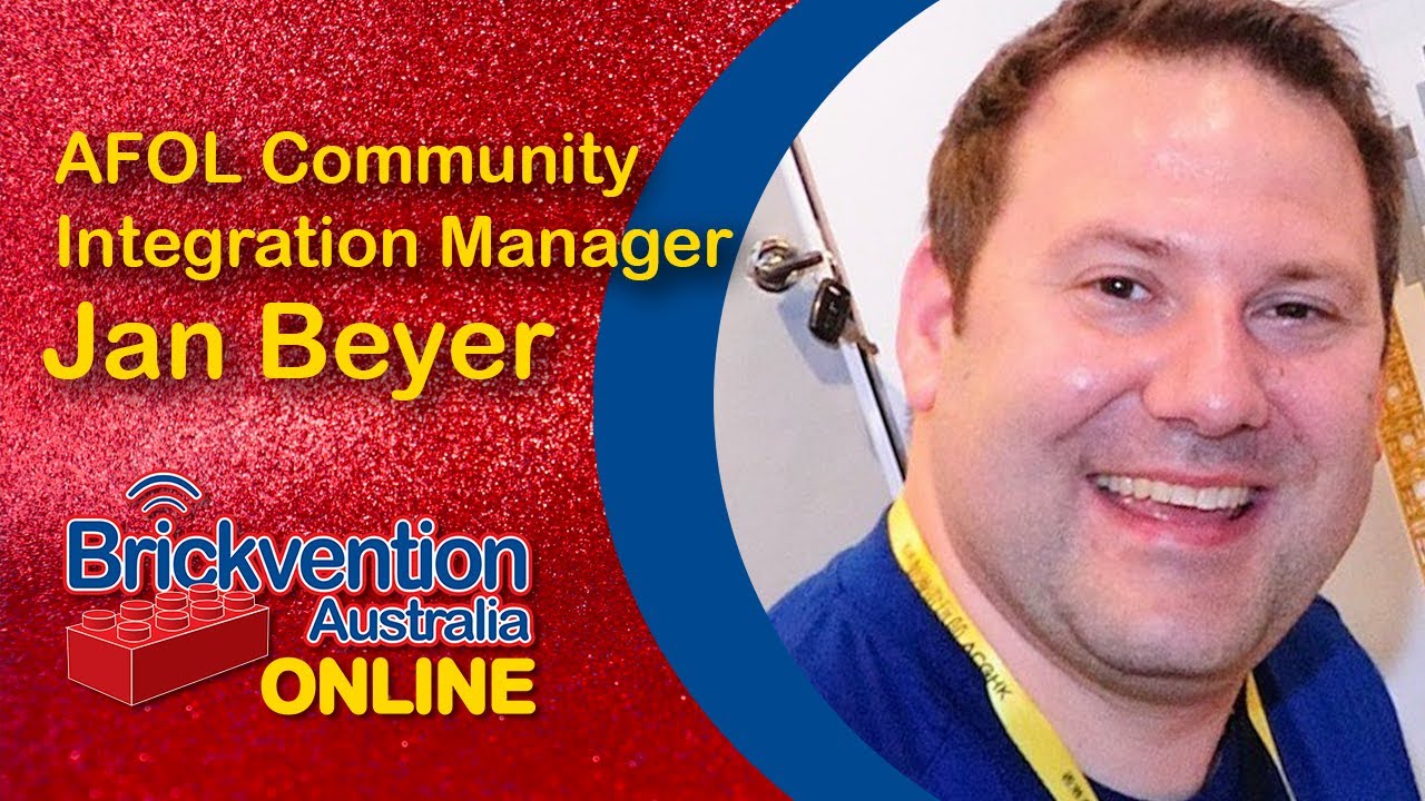 Jan Beyer - LEGO AFOL Community Integration Manager | Brickvention Online | 2021