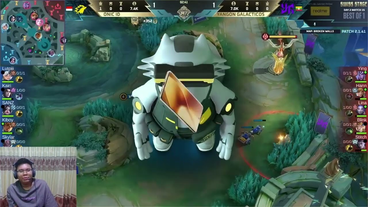 YANGON GALACTICOS VS ONIC ID  [ SWISS STAGE DAYS2] BO1