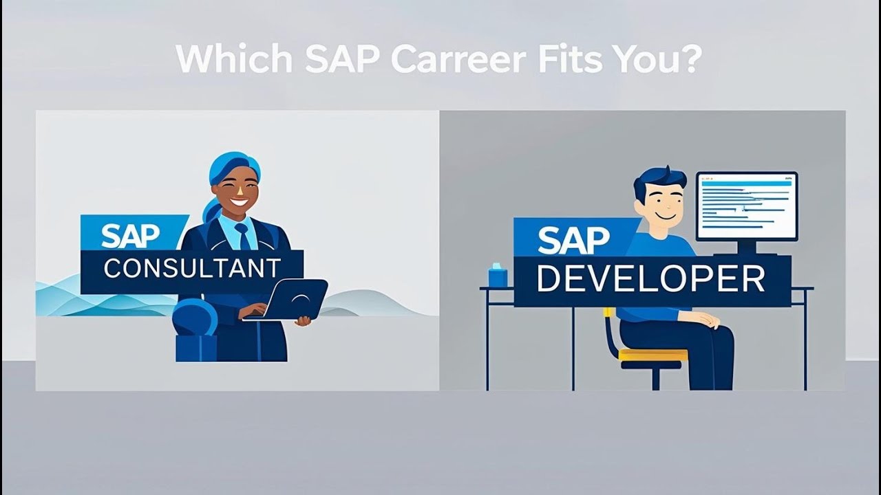 SAP Consultant vs SAP Developer &ndash; Which Career is Right for You in 2025?
