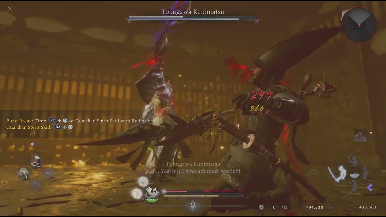 Nioh 3 Tokugawa Kunimatsu (more failures)