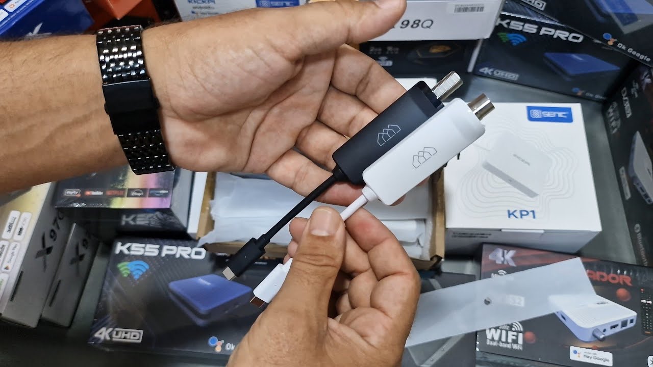 الاتقاط القنوات الأرضية و سات على الأجهزة أندرويد مدعوم 📡ADAPTATEUR DVB-S2 DVB-T2 HOMATICS 
