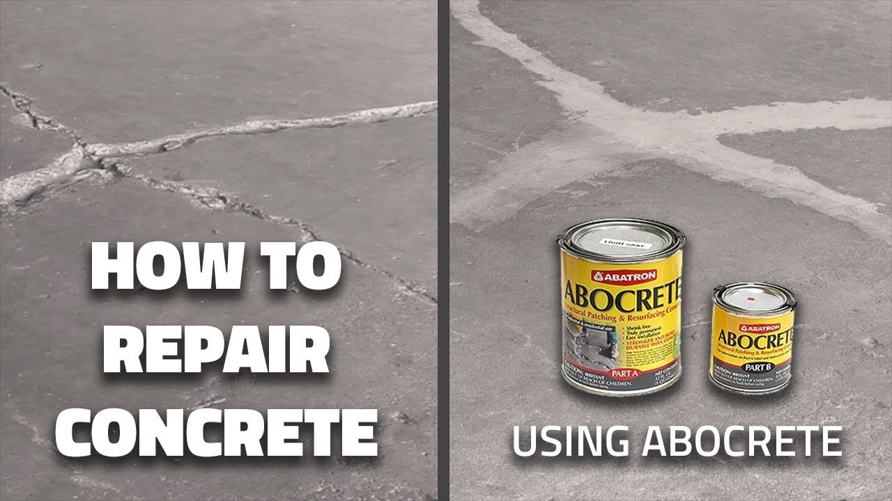 How To Repair Concrete using Abocrete - Quick Tips from Tiff #7