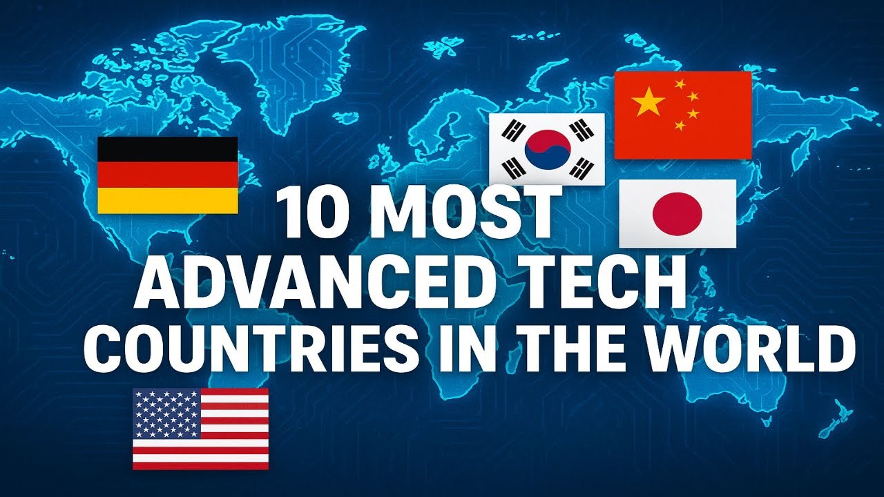 10 крупнейших мировых технологических гигантов | Самые развитые страны на Земле