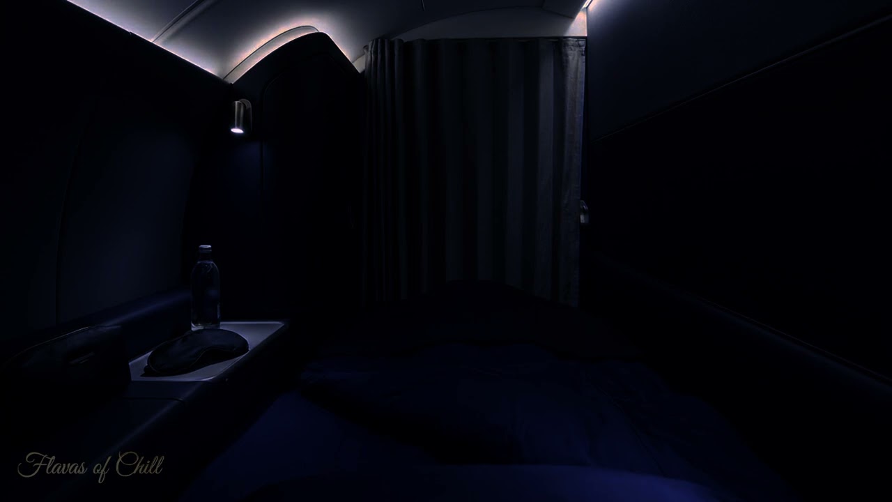 DARK Secret Crew Rest Bunk ✈️ Flight Attendant Reveals Hidden Sleep Compartment | Flight Ambience